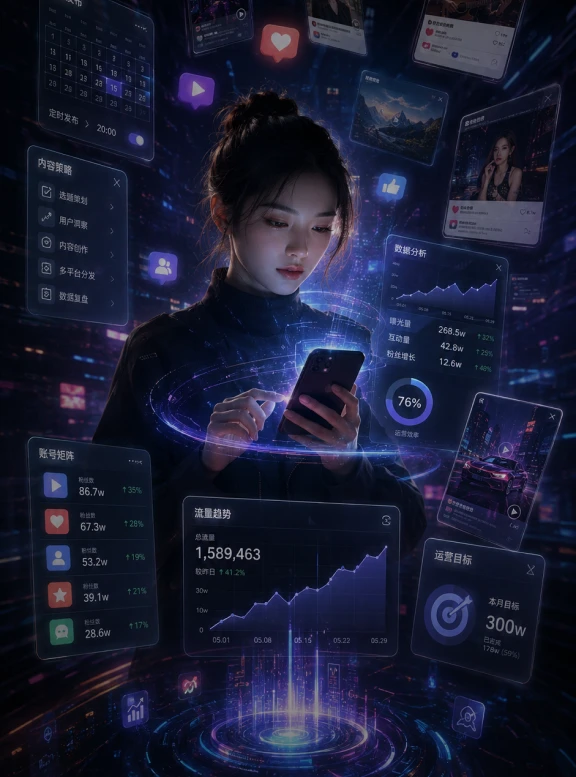 全媒体运营班